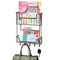 mDesign Wide Wall Mount Mail Organizer for Entryway Storage, Key Rack